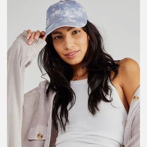 Free People Wave Tie Dye Baseball Hat